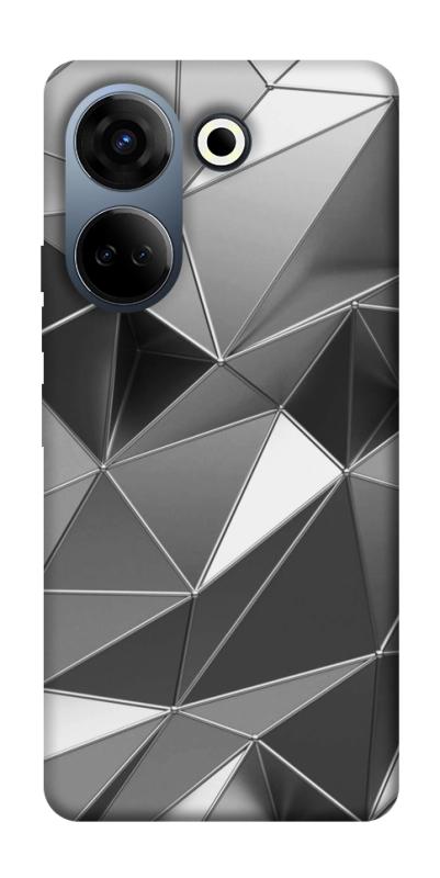Чехол itsPrint Silver для TECNO Camon 20 Pro (CK7n), паттерн, купить оптом с доставкой