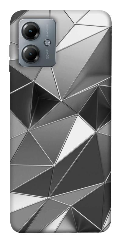 Чехол itsPrint Silver для Motorola Moto G14, паттерн, купить оптом с доставкой