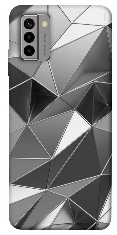Чехол itsPrint Silver для Nokia G22, паттерн, купить оптом с доставкой