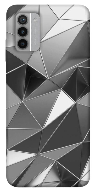 Чехол itsPrint Silver для Nokia G42, паттерн, купить оптом с доставкой