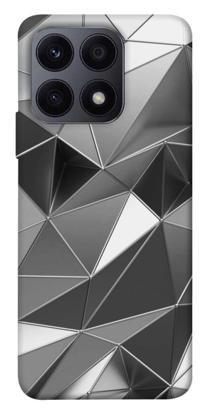 Чехол itsPrint Silver для Huawei Honor X8a, паттерн, купить оптом с доставкой
