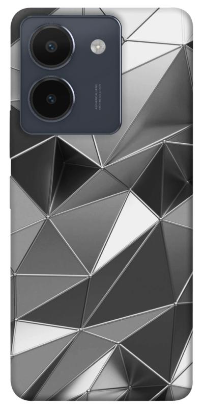 Чехол itsPrint Silver для Vivo Y36, паттерн, купить оптом с доставкой