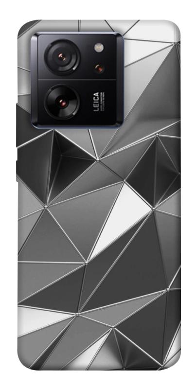 Чехол itsPrint Silver для Xiaomi 13T, паттерн, купить оптом с доставкой