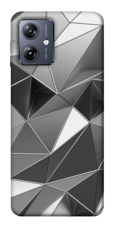 Чехол itsPrint Silver для Motorola Moto G54, паттерн, купить оптом с доставкой