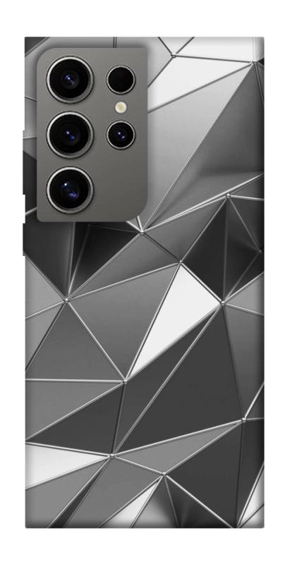 Чехол itsPrint Silver для Samsung Galaxy S24 Ultra, паттерн, купить оптом с доставкой