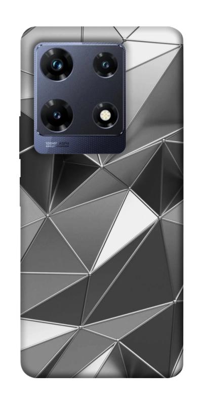 Чехол itsPrint Silver для Infinix Note 30 Pro, паттерн, купить оптом с доставкой