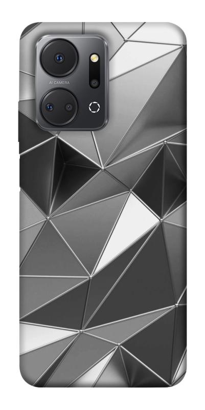 Чехол itsPrint Silver для Huawei Honor X7a, паттерн, купить оптом с доставкой