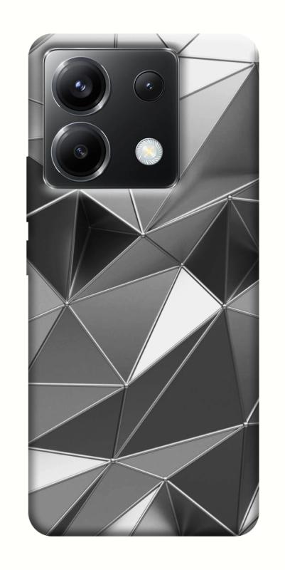 Чехол itsPrint Silver для Xiaomi Poco X6, паттерн, купить оптом с доставкой