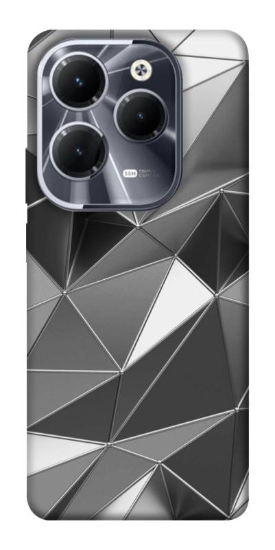 Чехол itsPrint Silver для Infinix Hot 40, паттерн, купить оптом с доставкой