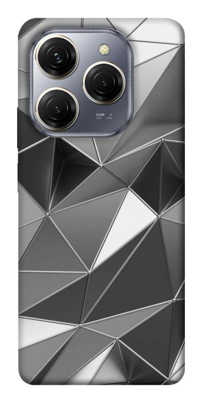 Чехол itsPrint Silver для TECNO Spark 20 Pro, паттерн, купить оптом с доставкой