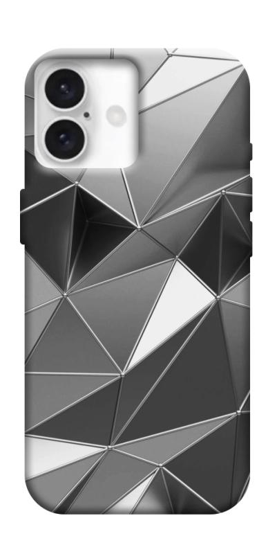 Чехол itsPrint Silver для Apple iPhone 16 Plus (6.7"), паттерн, купить оптом с доставкой