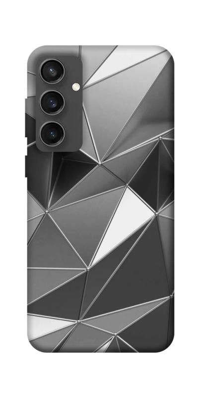 Чохол itsPrint Silver для Samsung Galaxy S24 FE, паттерн, купити оптом з доставкою