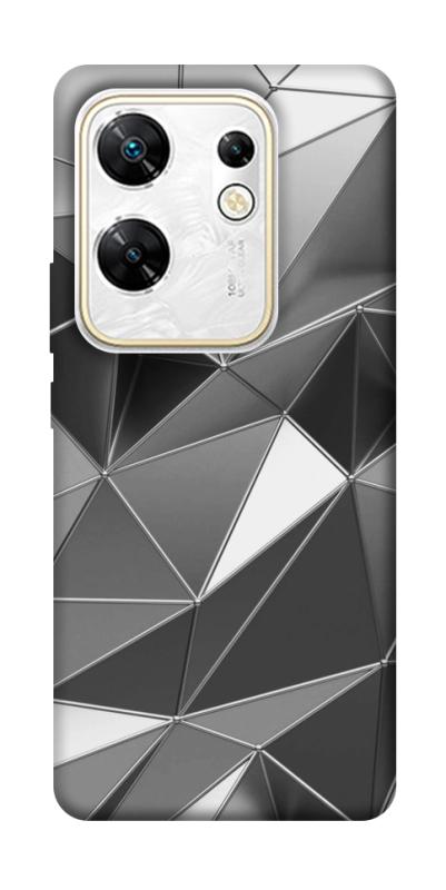 Чехол itsPrint Silver для Infinix Zero 30 4G, паттерн, купить оптом с доставкой