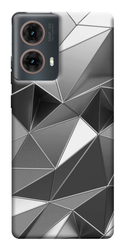 Чехол itsPrint Silver для Motorola Moto G85, паттерн, купить оптом с доставкой