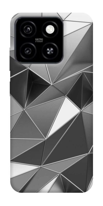 Чехол itsPrint Silver для ZTE Blade A55 4G, паттерн, купить оптом с доставкой