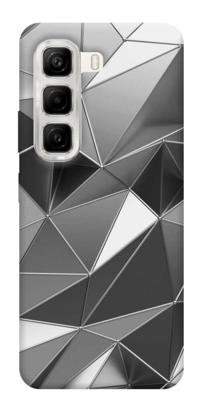 Чехол itsPrint Silver для Infinix Hot 50 4G, паттерн, купить оптом с доставкой