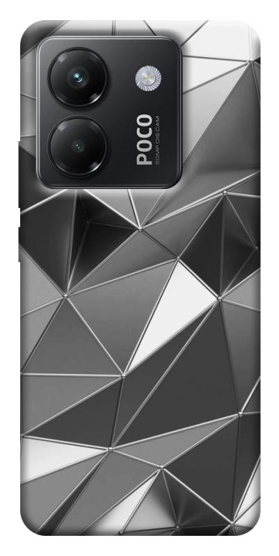 Чехол itsPrint Silver для Xiaomi Poco M7 Pro 5G, паттерн, купить оптом с доставкой