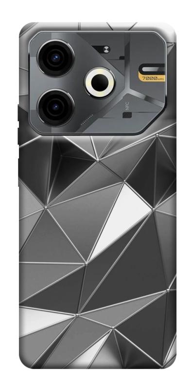 Чехол itsPrint Silver для TECNO Pova 6 Neo (LI6), паттерн, купить оптом с доставкой
