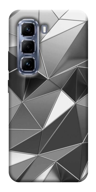 Чехол itsPrint Silver для Infinix Hot 50 Pro, паттерн, купить оптом с доставкой