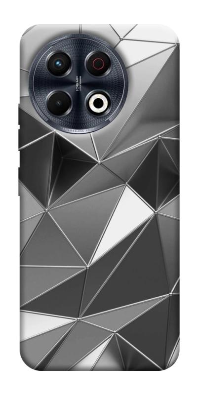 Чехол itsPrint Silver для TECNO Spark 30 Pro (KL7), паттерн, купить оптом с доставкой