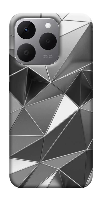 Чехол itsPrint Silver для Realme 15T, паттерн, купить оптом с доставкой