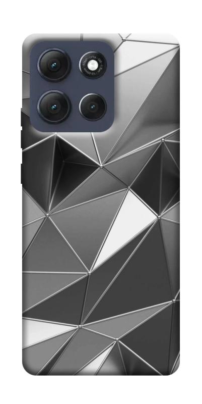Чехол itsPrint Silver для Motorola Moto G86 Power, паттерн, купить оптом с доставкой