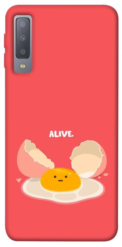 Чехол itsPrint Alive Egg для Samsung A750 Galaxy A7 (2018), еда, купить оптом с доставкой