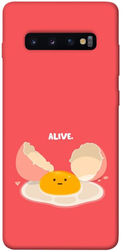 Чехол itsPrint Alive Egg для Samsung Galaxy S10+, еда, купить оптом с доставкой