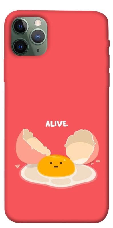Чехол itsPrint Alive Egg для Apple iPhone 11 Pro Max (6.5"), еда, купить оптом с доставкой