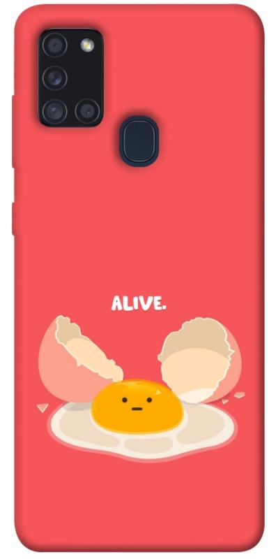 Чохол itsPrint Alive Egg для Samsung Galaxy A21s, їжа, купити оптом з доставкою