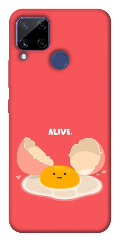 Чехол itsPrint Alive Egg для Realme C15, еда, купить оптом с доставкой