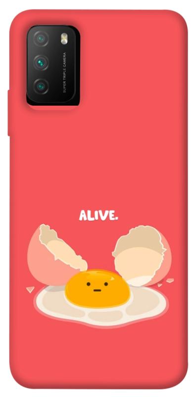 Чехол itsPrint Alive Egg для Xiaomi Poco M3, еда, купить оптом с доставкой