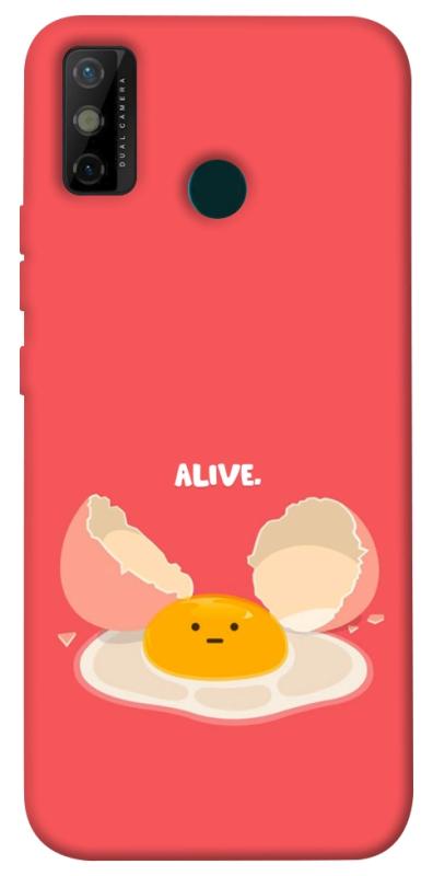Чехол itsPrint Alive Egg для TECNO Spark 6 Go, еда, купить оптом с доставкой