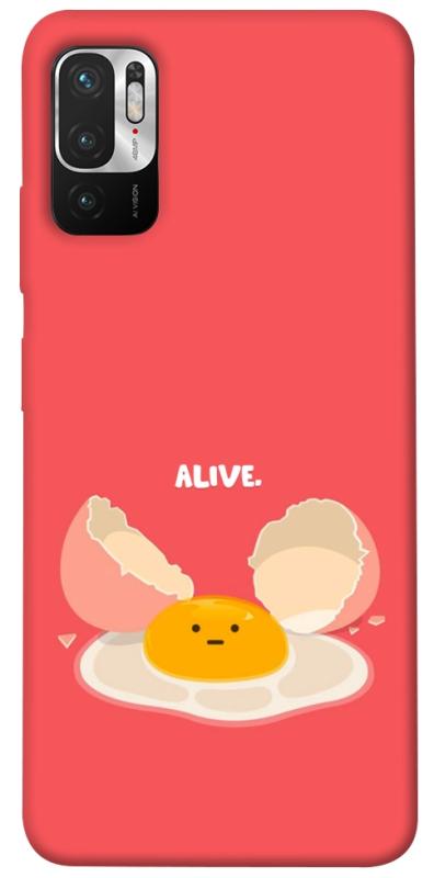 Чехол itsPrint Alive Egg для Xiaomi Redmi Note 10 5G, еда, купить оптом с доставкой