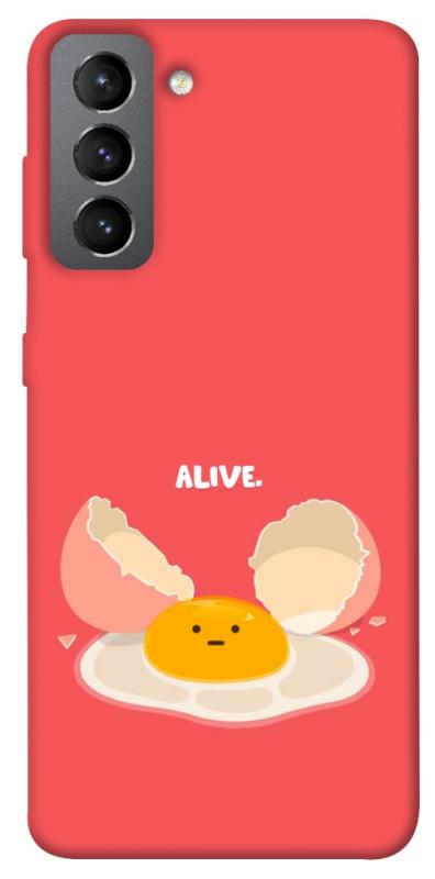 Чехол itsPrint Alive Egg для Samsung Galaxy S21 FE, еда, купить оптом с доставкой