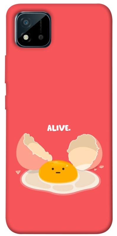 Чехол itsPrint Alive Egg для Realme C11 (2021), еда, купить оптом с доставкой