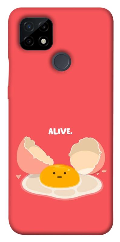 Чехол itsPrint Alive Egg для Realme C21, еда, купить оптом с доставкой