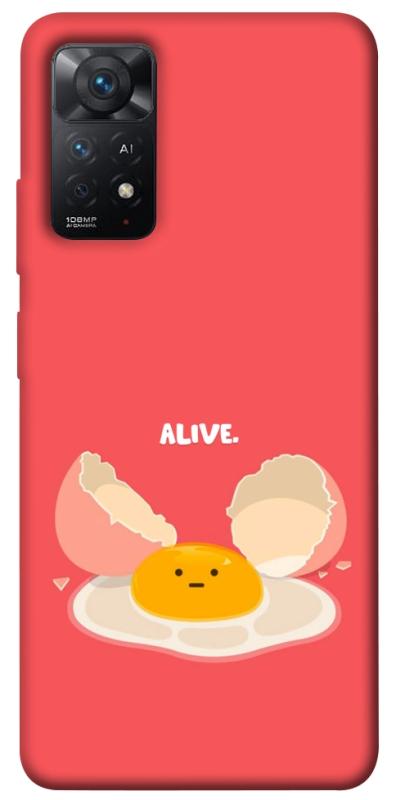 Чехол itsPrint Alive Egg для Xiaomi Redmi Note 11 Pro 4G/5G, еда, купить оптом с доставкой