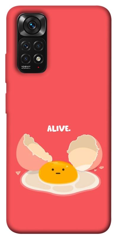 Чехол itsPrint Alive Egg для Xiaomi Redmi Note 11 (Global) / Note 11S, еда, купить оптом с доставкой