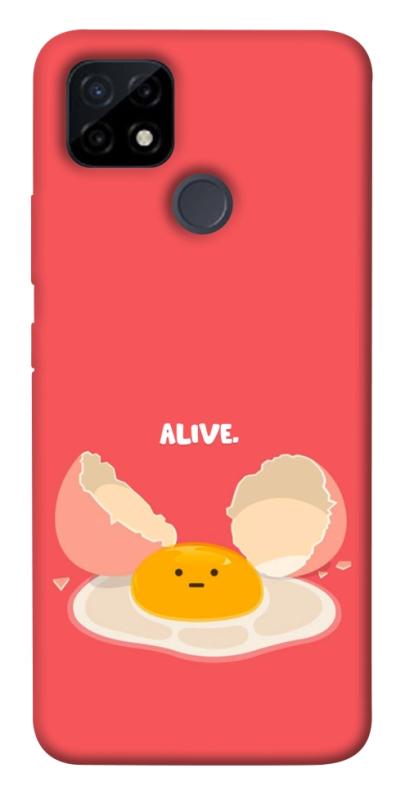 Чехол itsPrint Alive Egg для Realme C12, еда, купить оптом с доставкой