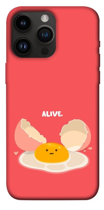 Чехол itsPrint Alive Egg для Apple iPhone 14 Pro Max (6.7"), еда, купить оптом с доставкой