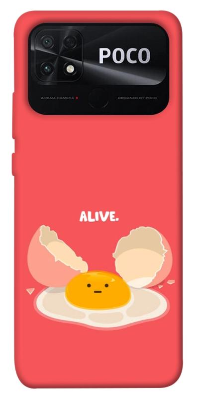 Чехол itsPrint Alive Egg для Xiaomi Poco C40, еда, купить оптом с доставкой