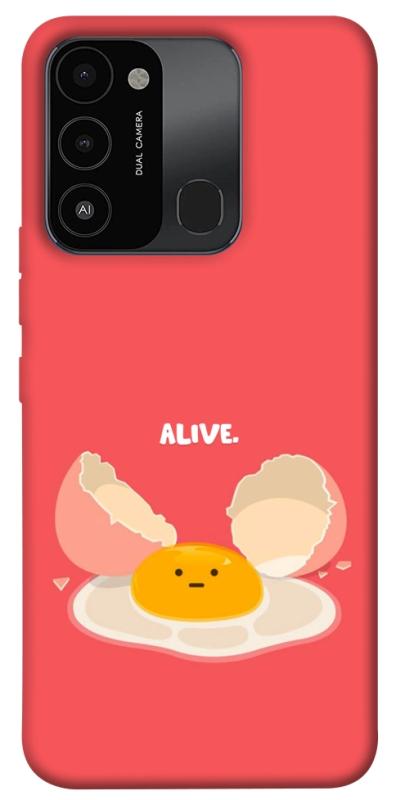 Чехол itsPrint Alive Egg для Tecno Spark Go 2022 (KG5m), еда, купить оптом с доставкой