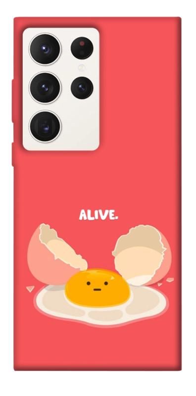 Чехол itsPrint Alive Egg для Samsung Galaxy S23 Ultra, еда, купить оптом с доставкой
