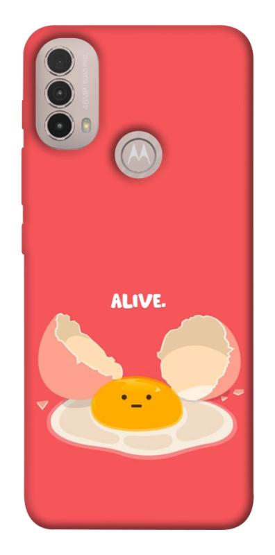 Чехол itsPrint Alive Egg для Motorola Moto E40, еда, купить оптом с доставкой