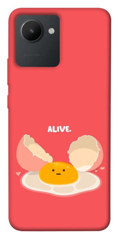 Чехол itsPrint Alive Egg для Realme C30s, еда, купить оптом с доставкой