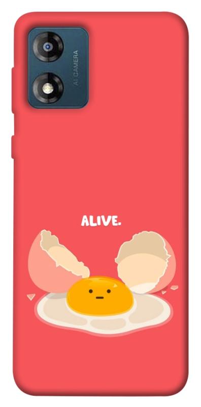 Чехол itsPrint Alive Egg для Motorola Moto E13, еда, купить оптом с доставкой