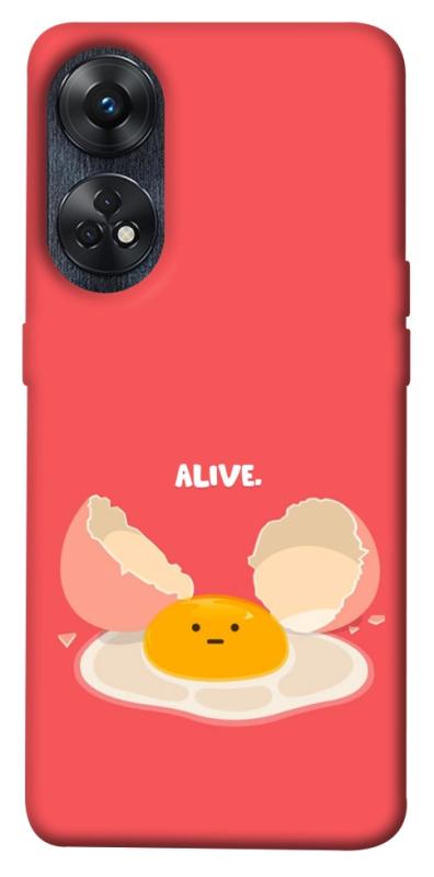 Чехол itsPrint Alive Egg для Oppo Reno 8 T 4G, еда, купить оптом с доставкой