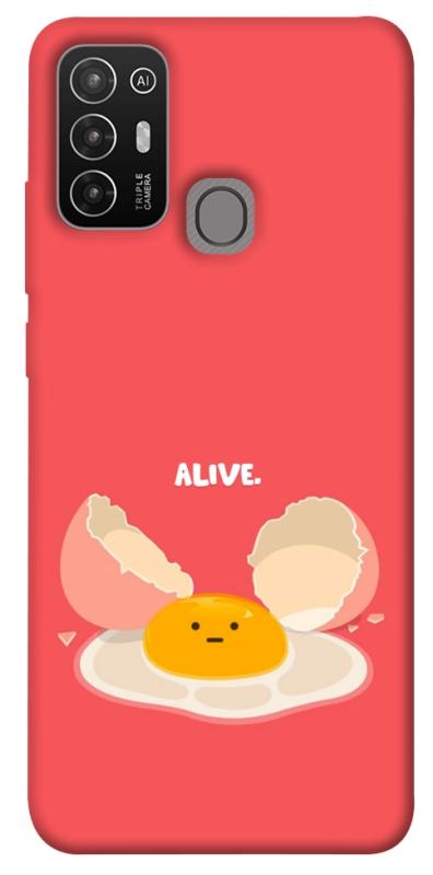 Чехол itsPrint Alive Egg для ZTE Blade A52, еда, купить оптом с доставкой