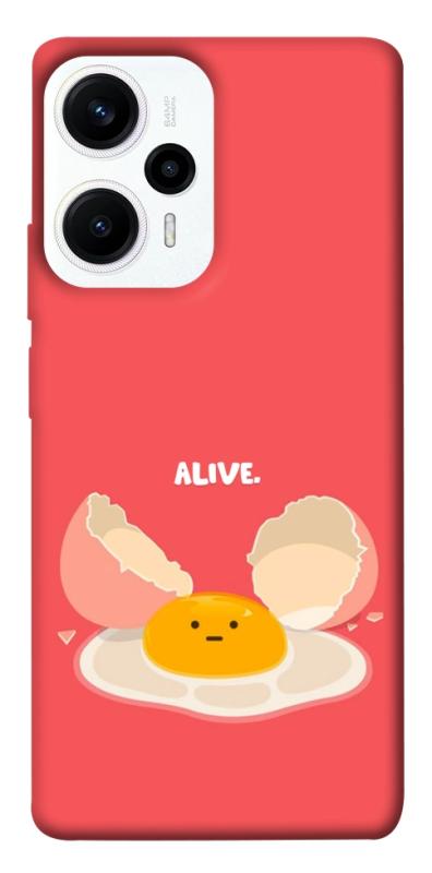 Чехол itsPrint Alive Egg для Xiaomi Poco F5 / Note 12 Turbo, еда, купить оптом с доставкой
